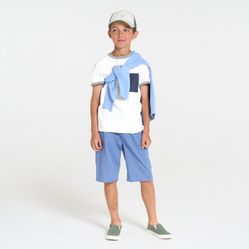 تي شيرت مخطط من الجيرسيه بيكيه